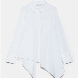 Zara Asymmetric Shirt